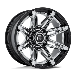 Fuel – FC401 BRAWL – Chrome – 20″x10″ -18mm – Summer Wheels – FC401PB20106818N